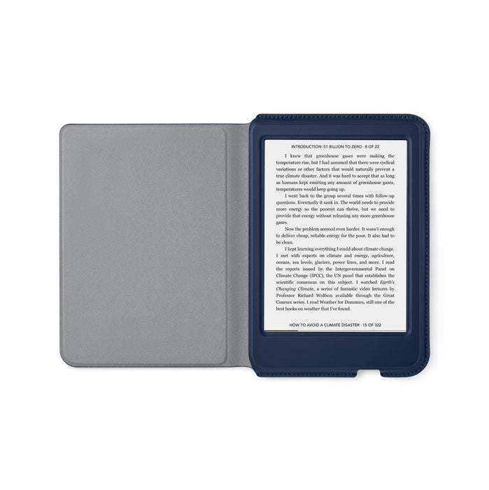 Kobo Clara 2E Basic SleepCover - Deep Ocean Blue