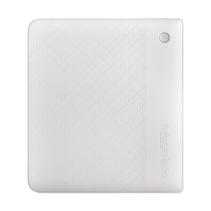 White Kobo Libra 2 back view.